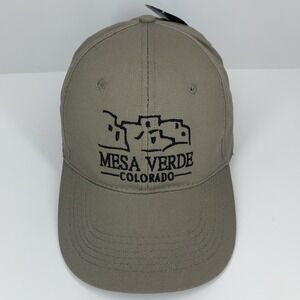 Mesa Verde Colorado Hat Light Brown Adjustable ACE USA Souvenir Baseball Cap NWT